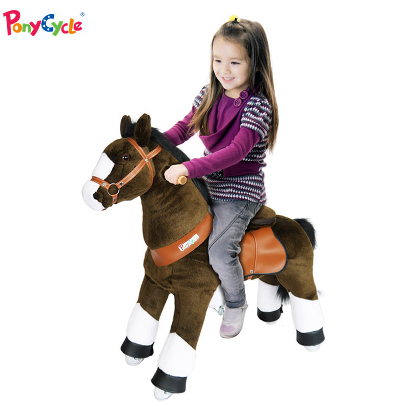 Dalian Pony toy  cute apprearence  New no electric ride horse on toy