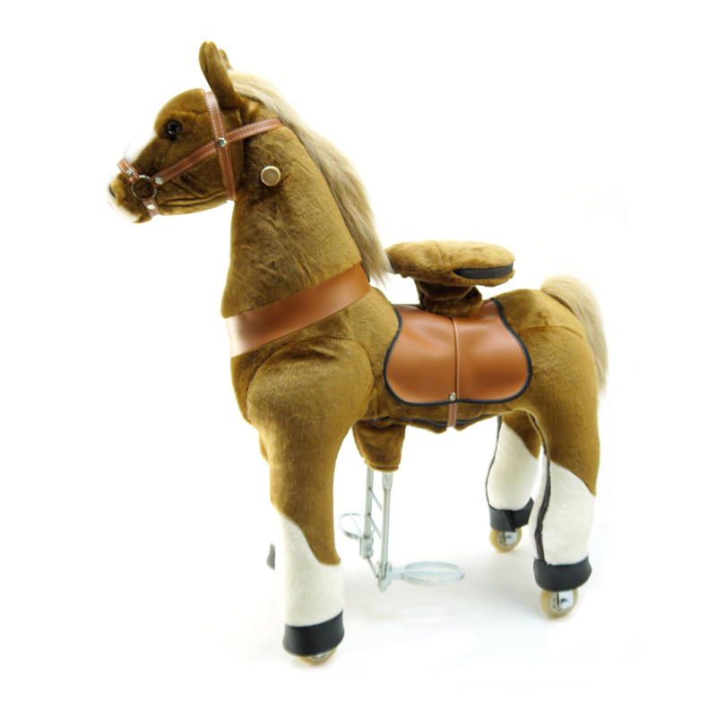 PonyCycle  plush ride on amusement horse   pony for kids and adults