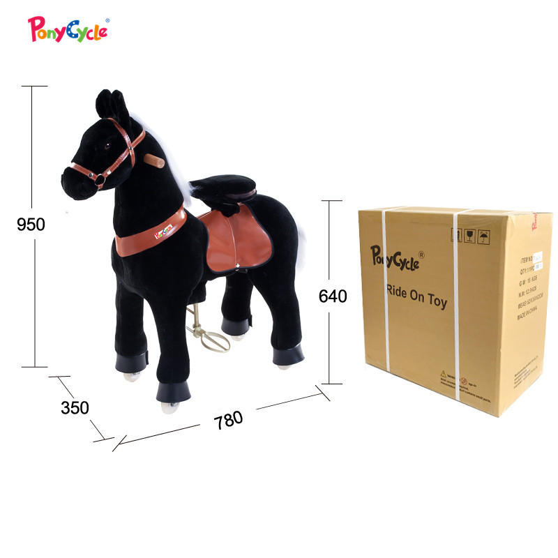 Kids pony cycle  ride on mechanical horse toy horse walking