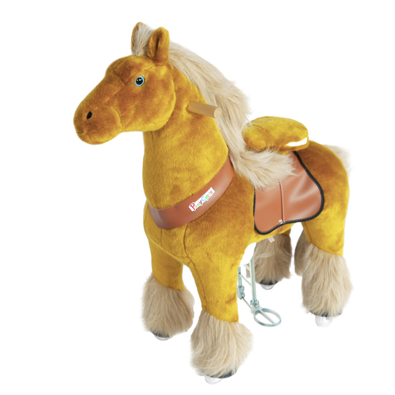 PonyCycle New products plush toy no electric animal scooter