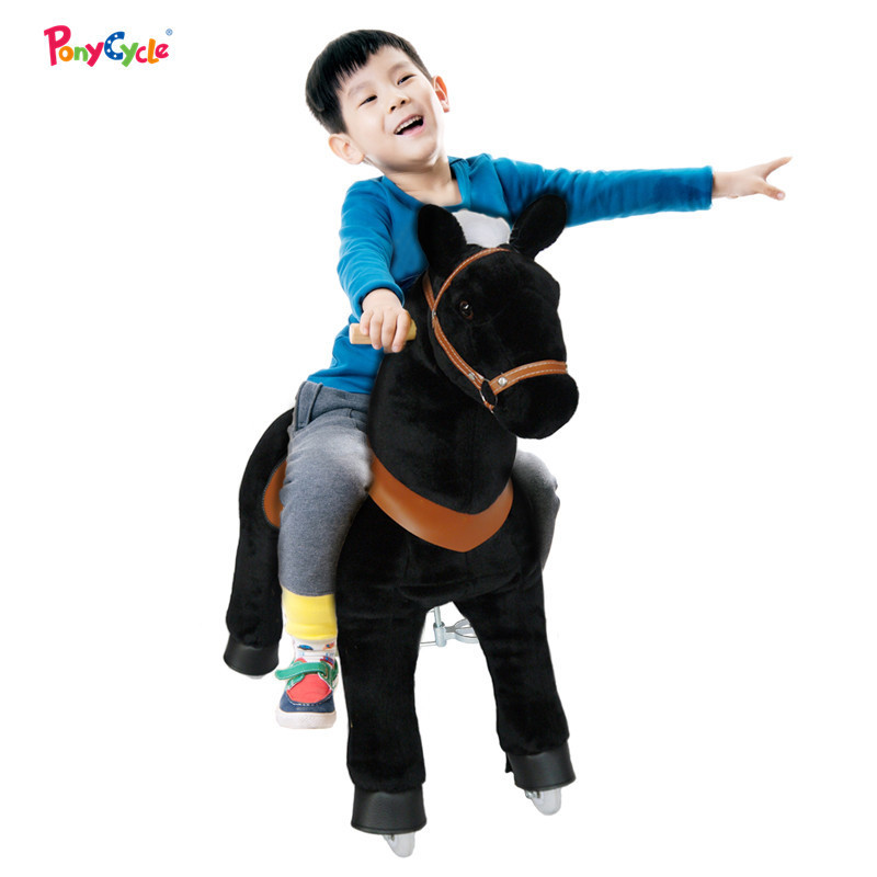 Kids pony cycle  ride on mechanical horse toy horse walking