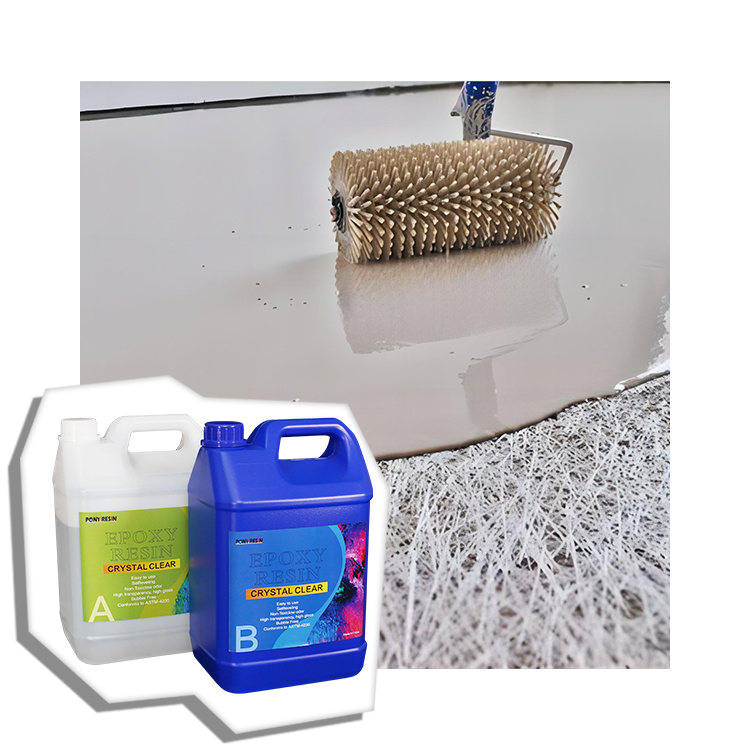 Source Manufacturer Self-leveling Waterproof Anti-slip Liquid Metal Epoxy Floor Coating Non-toxic Ground Waterproof Coating