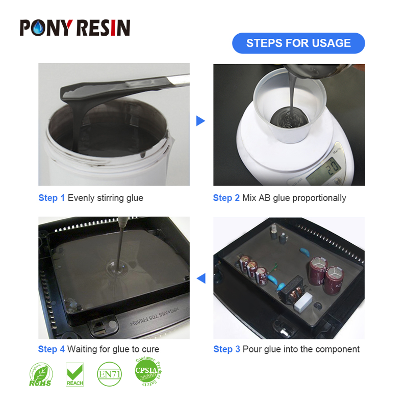 EPOXY RESIN CIRCUIT BOARD POTTING COMPOUND NON CONDUCTIVE WATERPROOFING POTTING RESIN