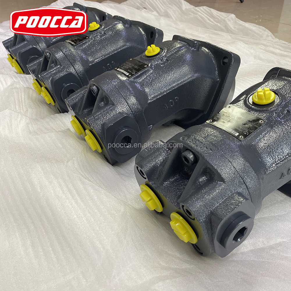 Rexroth Bent Axis Hydraulic Motor A2FM 80/61W-VAB-020 3000 rpm Axial Piston Fixed Hydraulic Pump Motor