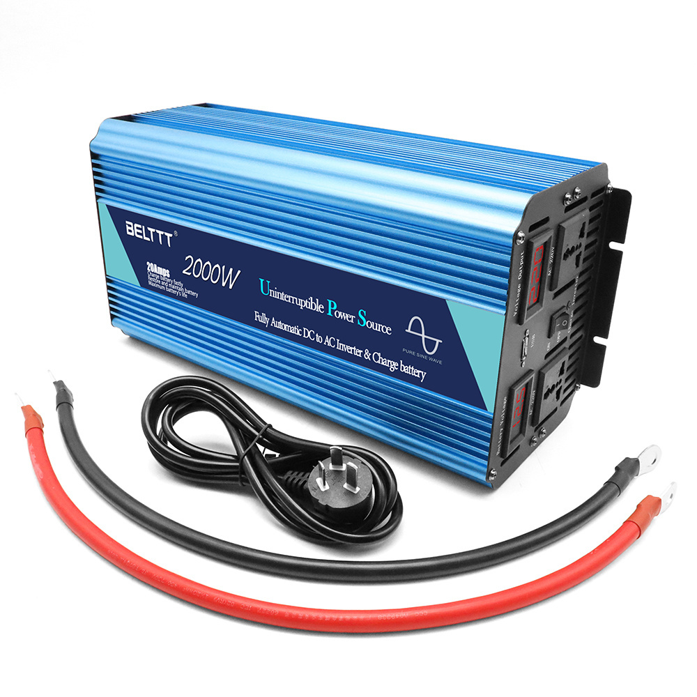 BELTTT UPS solar power inverter 2000W frequency inverter for power saver ac drives