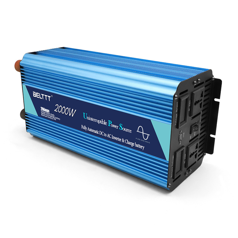 BELTTT UPS solar power inverter 2000W frequency inverter for power saver ac drives