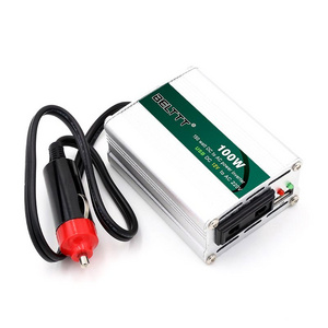 intelligent power saver 40W 80W 100W 12V 110V/220V mini cooling car lighter power inverter