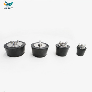 New design pool rubber stopper Black Stainless steel rubber stopper prevent water leakage in and out of the pool