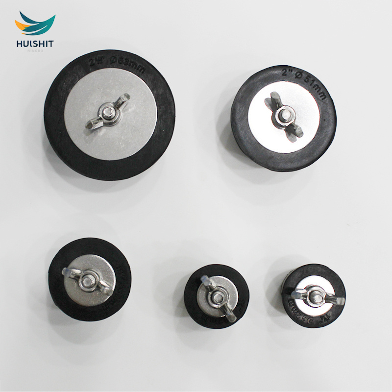 New design pool rubber stopper Black Stainless steel rubber stopper prevent water leakage in and out of the pool