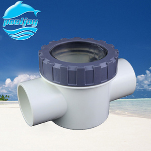 Swimming pool fittings check valve