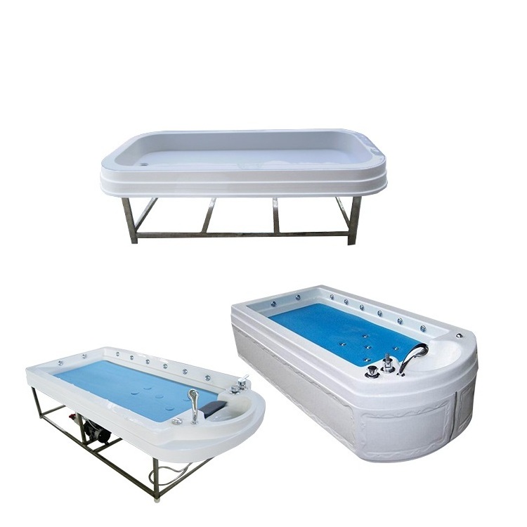 Hot Sale Spa Equipment Massage Bed Water Jets Massage Hydrotherapy Bed Salt Bath Bed