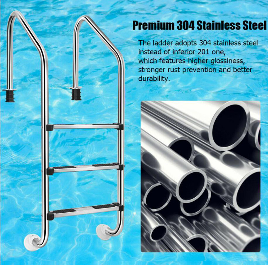 Chinese Economic Price Direct Sale Stainless Steel Material Good Quality Hot Sale Swimming Pool Ladder