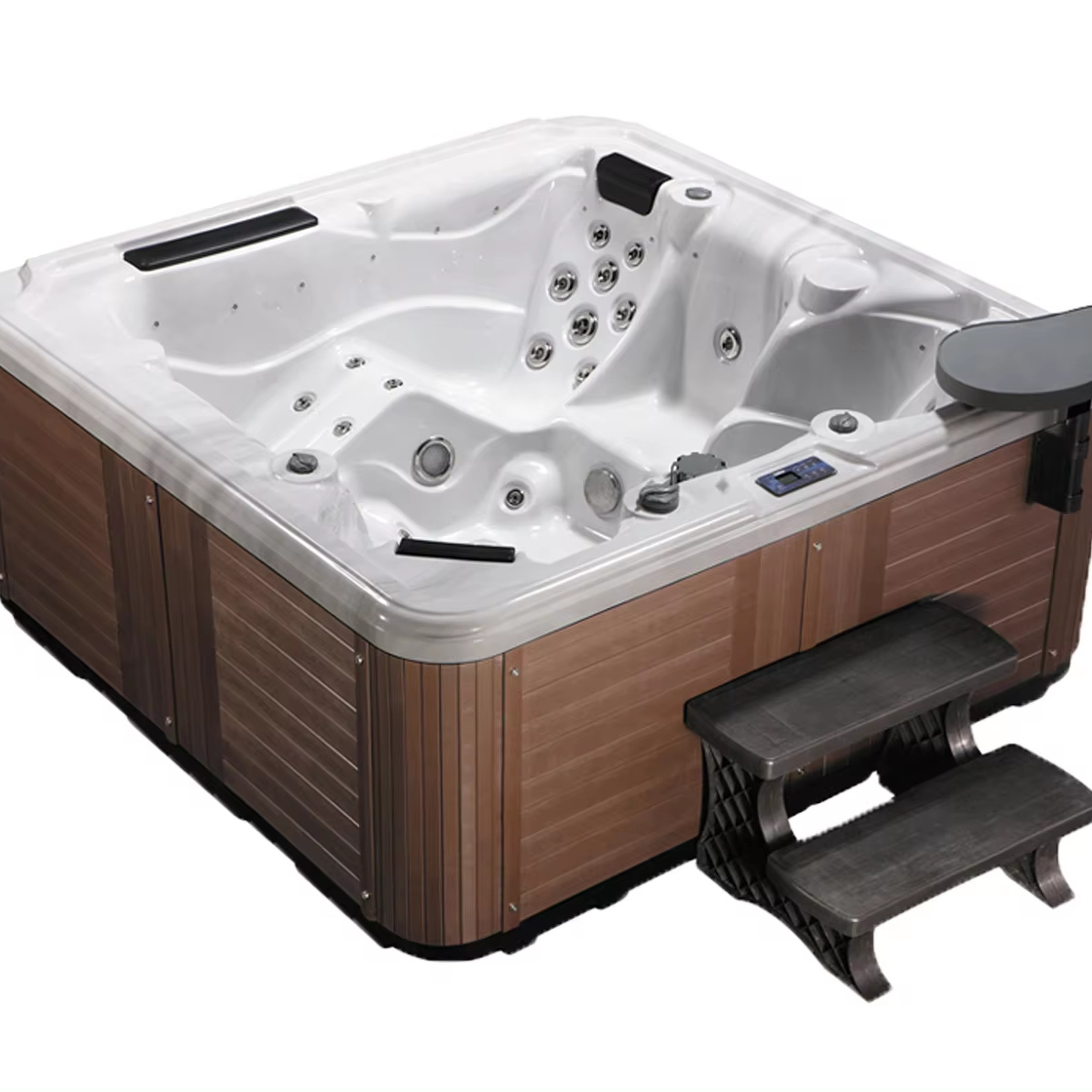 Whirlpool Spa Massage Bathtub Luxury Balboa Hot Tub Outdoor Hydropool Aqua Sport Swim Spa For 8 Person Use