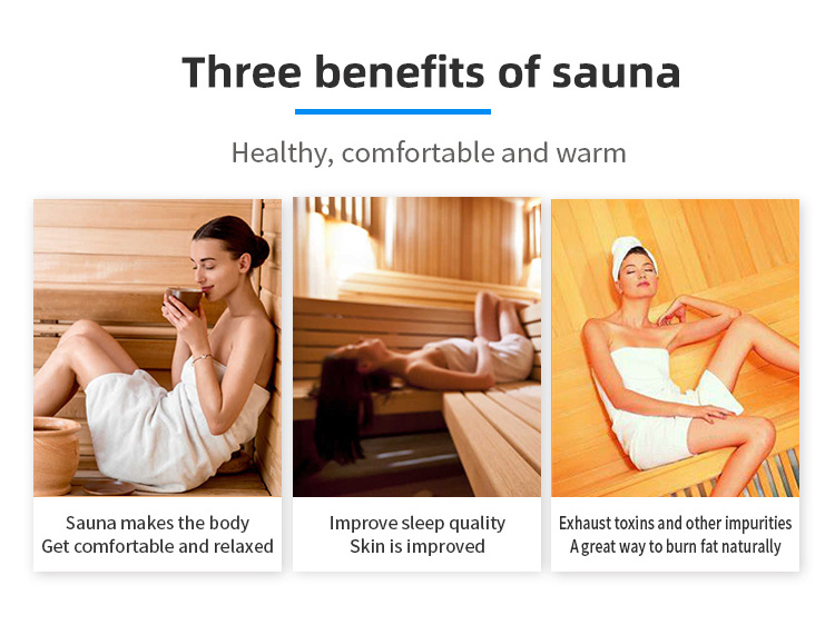 2 Person Far Infrared Sauna Room Dry Sauna Room