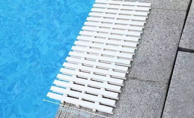 Flexible Swimming Pool Overflow Grating Drain Grate Swimming Pool Gratings Gutter Drain