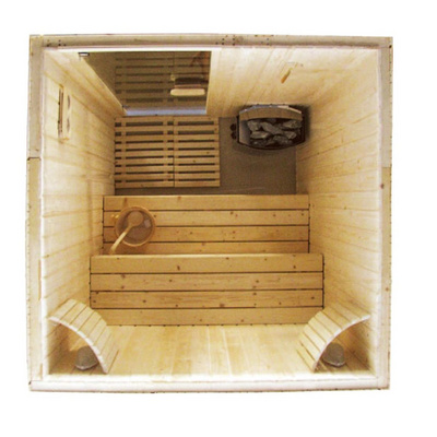 Canadian Cedar Mini 2 Person Outdoor Dry Sauna Room