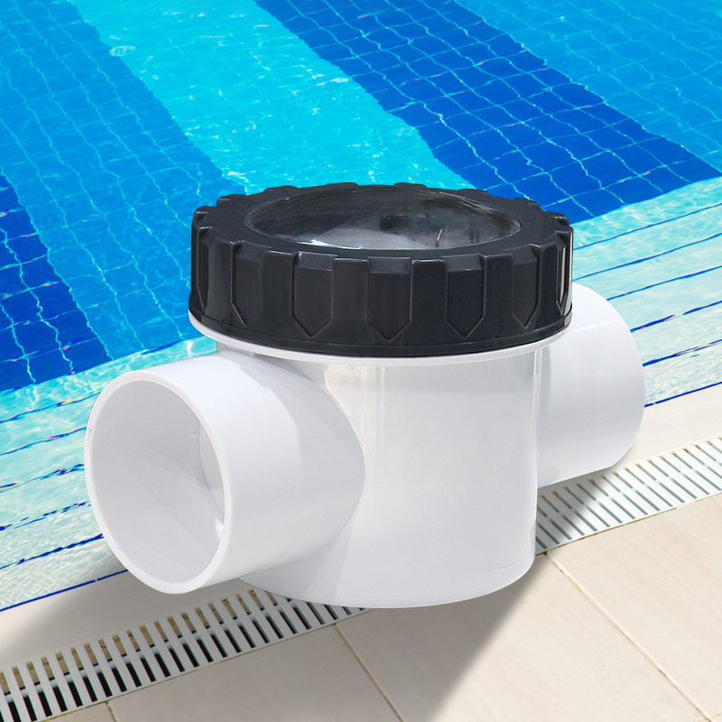 ABS Material One Way Flapper Pool Check Valve 2 inch for Swimming Pool Pond Spa Replacement Kit