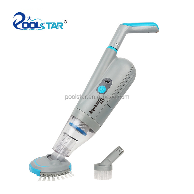 2023 New Arrival Cordless Rechargeable Suction Vacuum Cleaner Swimming Pool Spa 30-Minute Working Time Paper Cartridge Filter