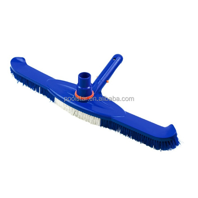 Essential PE Aluminum Swimming Pool Skimmer Wall Tile Plastic Brush Head Filter Pool Cleaner for Inground Installation