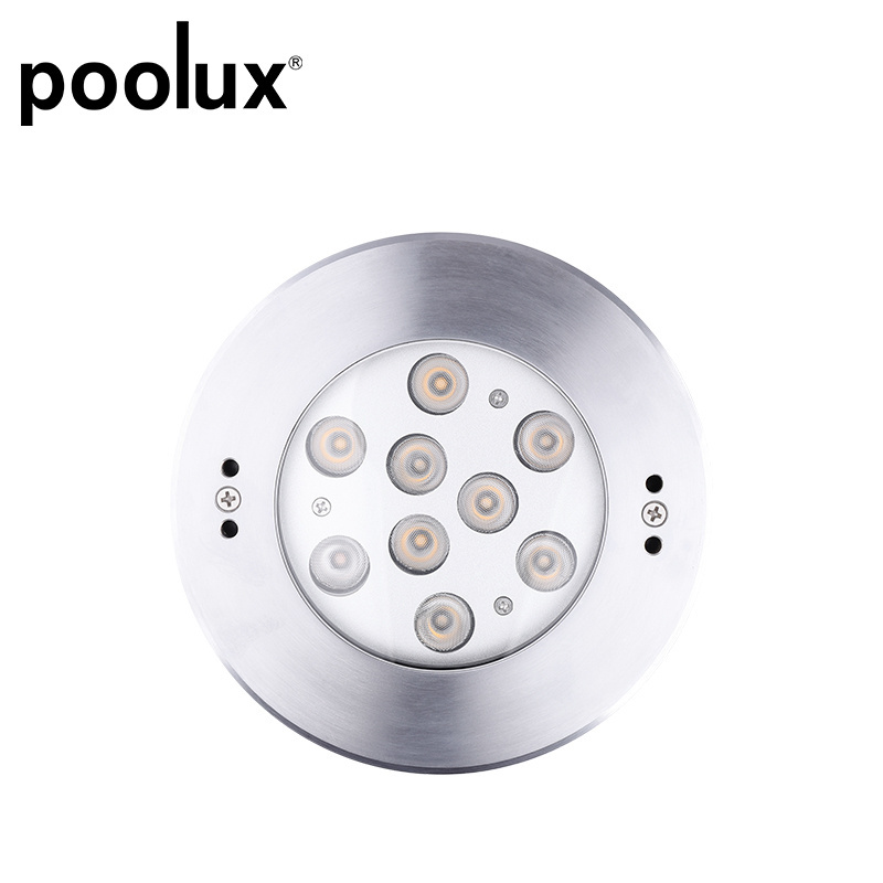 24V 12V DC Recessed Underwater Pool Lamp Bulb Waterproof SS316 Swimming Pool LED Lights