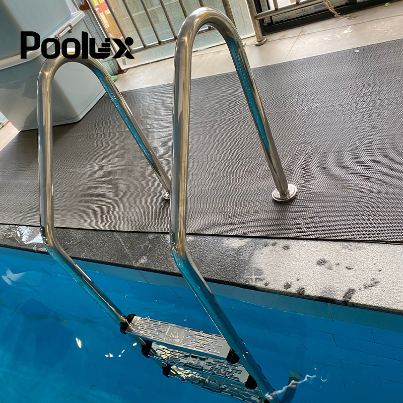 Poolux Double thickness Stainless steel pool ladder swimming pool