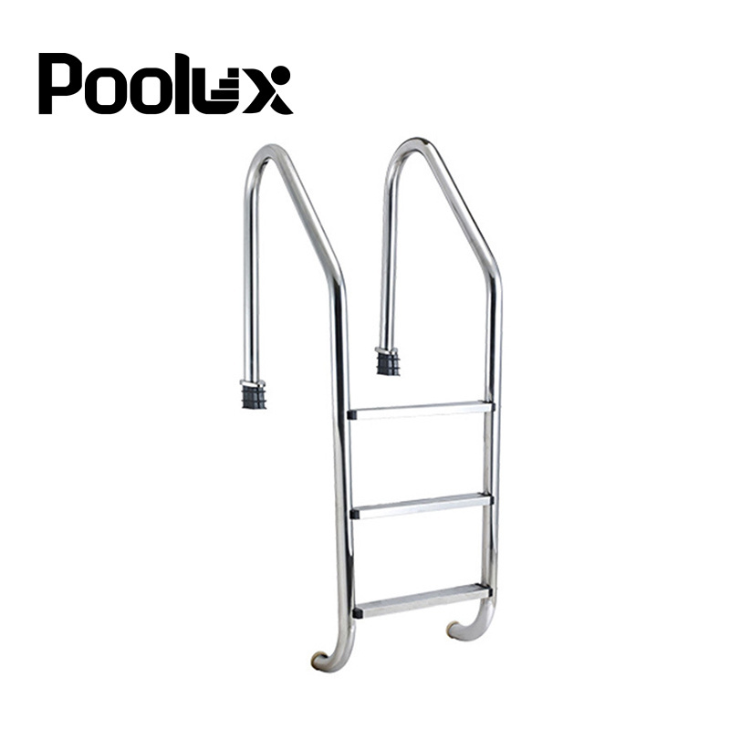 316ss Pool equipment accessory  2/3/4/5steps Anti-slip With Safety  Swimming Pool Ladder 304 stainless steel for swimming pool