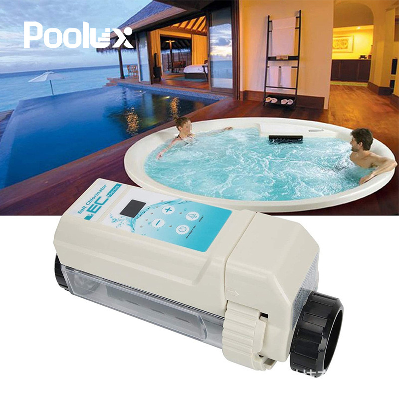 2024 Poolux High Quality Custom 8g/h Salt Water Generator System Automatic Cleaning Spa Swimming Pool Chlorinator