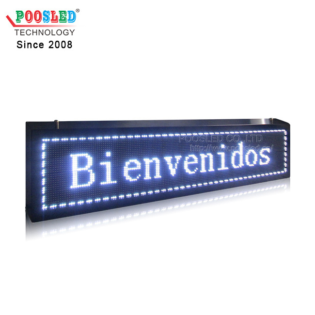 putdoor led display full color led scrolling signs electronic moving advertising message board p10 led display