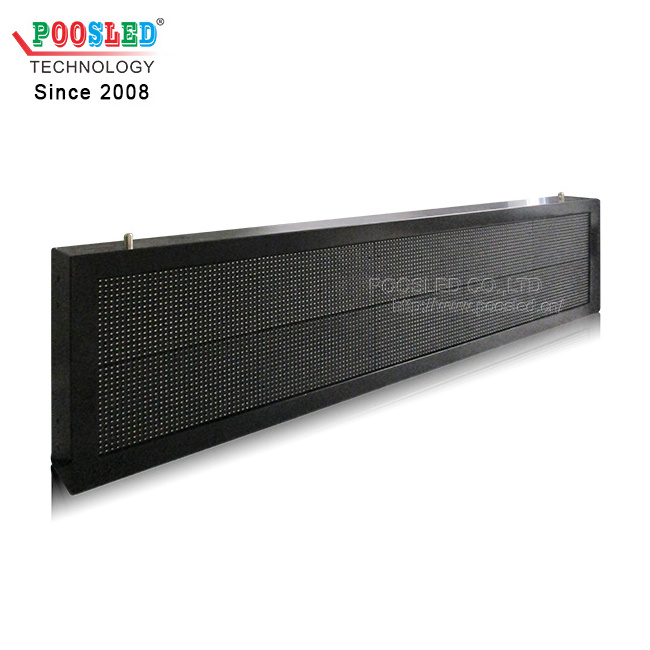 putdoor led display full color led scrolling signs electronic moving advertising message board p10 led display