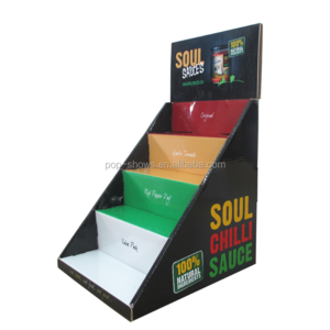 Colorful Chocolate Candy Counter Display Racks For Retail Shop