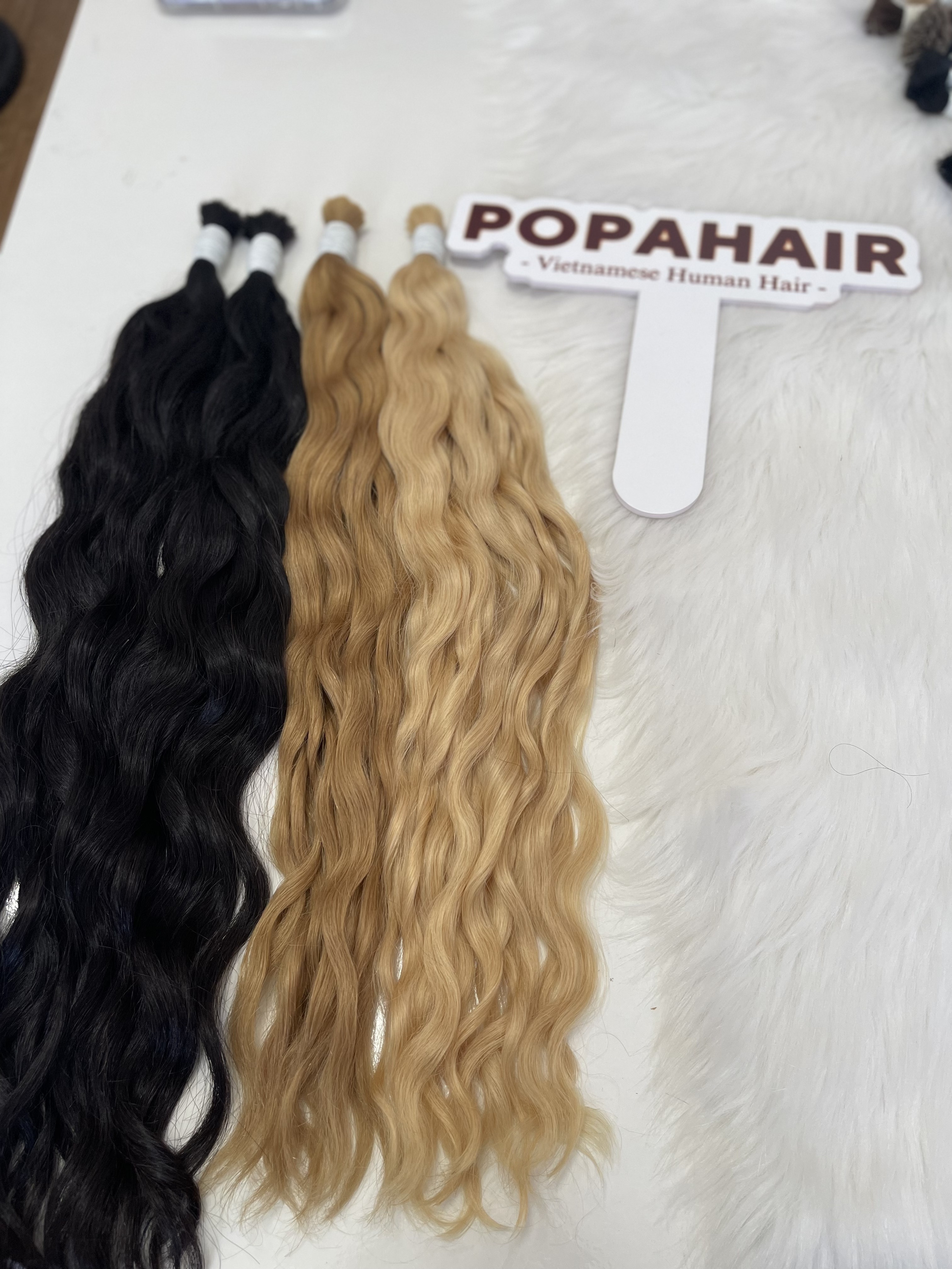 Best seller slavic colored bulks straight virgin hair Vietnamese human hair extensions wholesale 2023 100% human hair