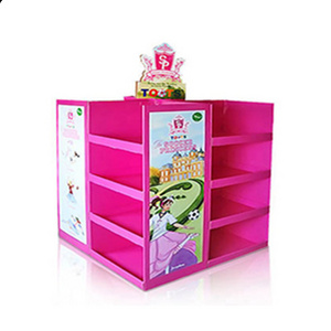 HOT Promotion Shelf For Wholesale Kids Clothes Cardboard Display Rack