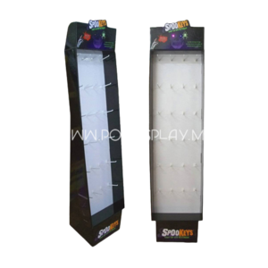 HOT pop corrugated makeup stand for hanging custom printed cardboard display for umbrella