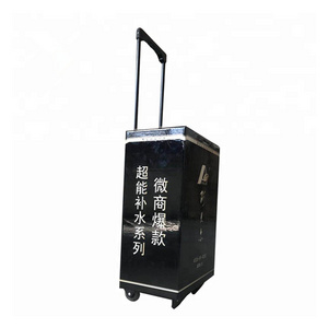 HOT New Free New Custom Design High Quality Promotion Recyclable Paperboard Bag With Wheels