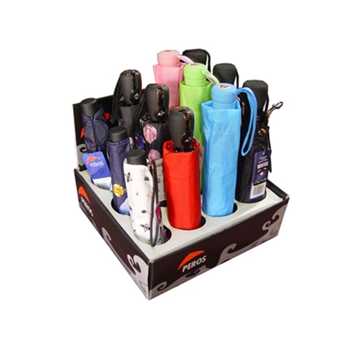 HOT Free Custom Design Cheaper High Quality Promotion Recyclable Retail Displays Packaging For Umbrellas