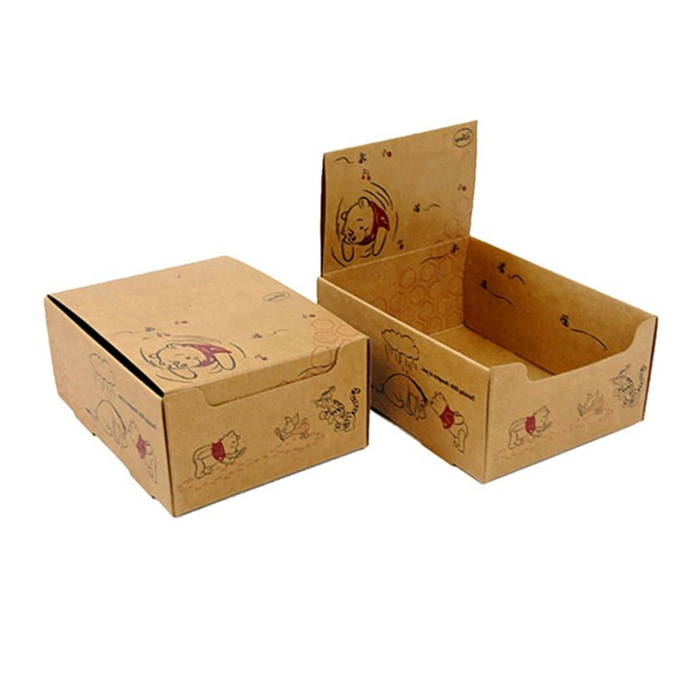 Custom Free Custom Tear Away Design Cheaper High Quality Promotion Recyclable Custom Cardboard Counter Display Tear Away Box