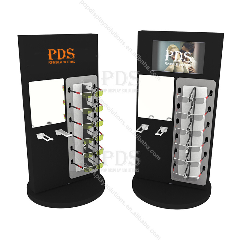 sunglasses display case sunglasses display stand with mirror sunglasses display rack for glasses store