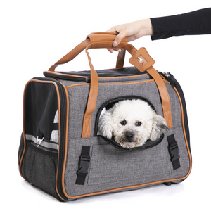 Pet Travel Bag Durable Cat Bag Foldable Pet Carrier For Travel