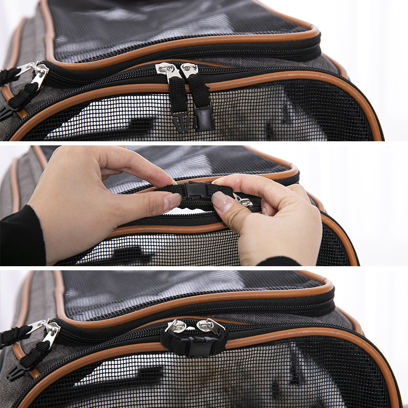 Pet Travel Bag Durable Cat Bag Foldable Pet Carrier For Travel