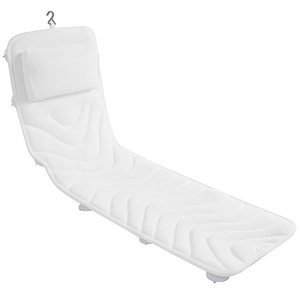 OEM Full Body Bath Pillow  Non-Slip Bath Cushion for Tub Spa Bathtub Pillow Mattress for Head Neck Shoulder and Back Rest