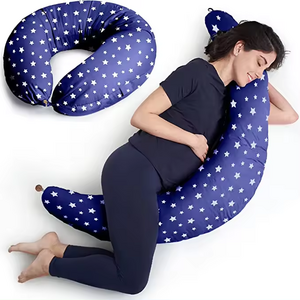 Nursing Pillow & Pregnancy Pillow Pillow for Sleeping Breastfeeding & Support with Removable Jersey Cover pregnancy cushion