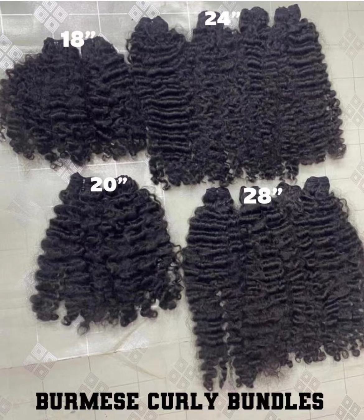 burmese kinky curly raw burmese curly hair unprocessed human hair