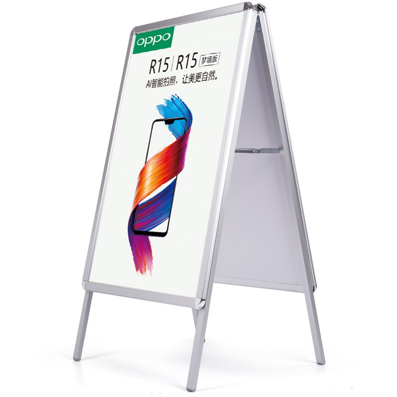 Manufacturers Outdoor Customized Signs A Frame Sidewalk Displays Advertising Boards Poster Stands