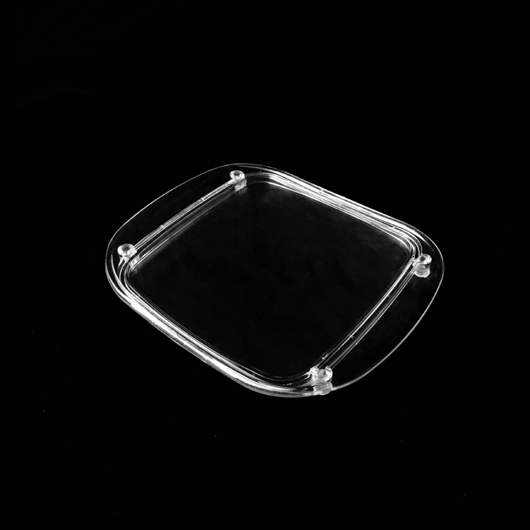 Rectangle Plastic Clear Coin Slabs Custom Size Square Acrylic Plastic Coin Collection Display Tray