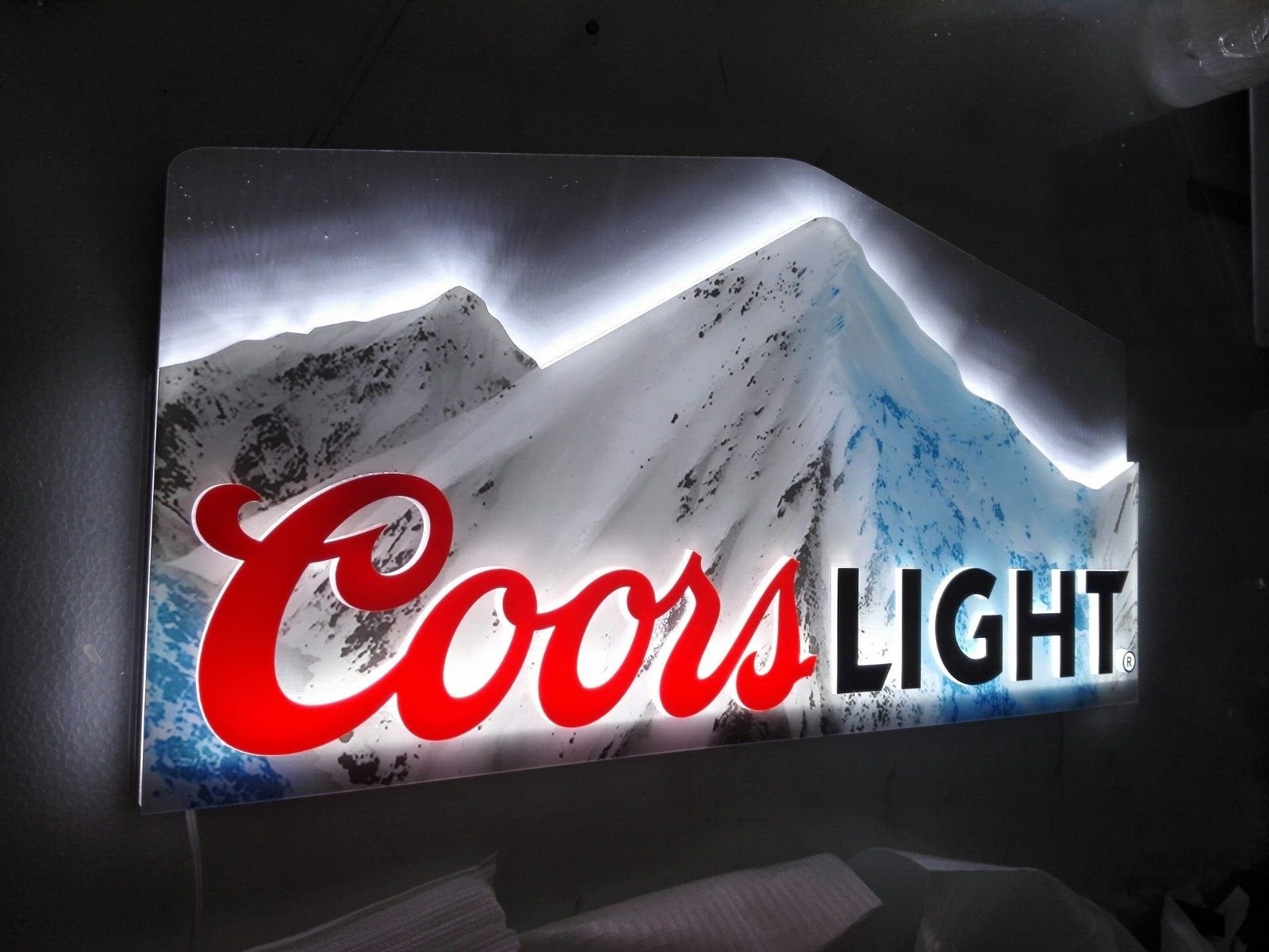 Custom Coorslight Led Neon Lights Bar Beer Sign