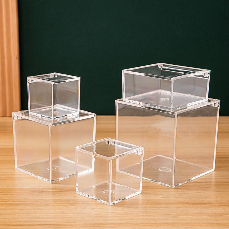 Custom Size Transparent Plastic Acrylic Box for Children Collection of Toy Funko Figures