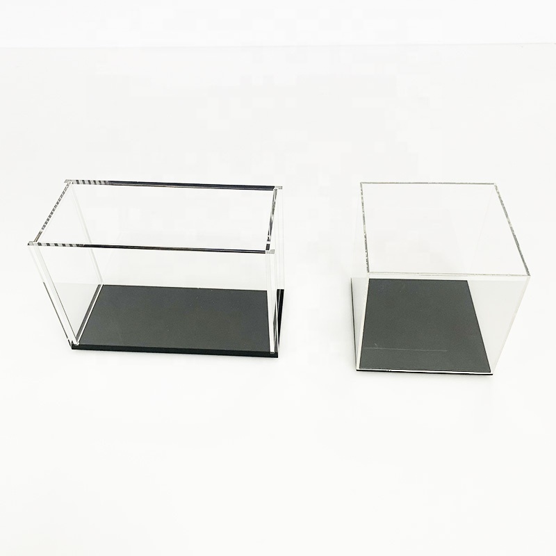 Acrylic Factory Custom Clear Display Box Assemble Acrylic Display Case Acrylic Storage Box