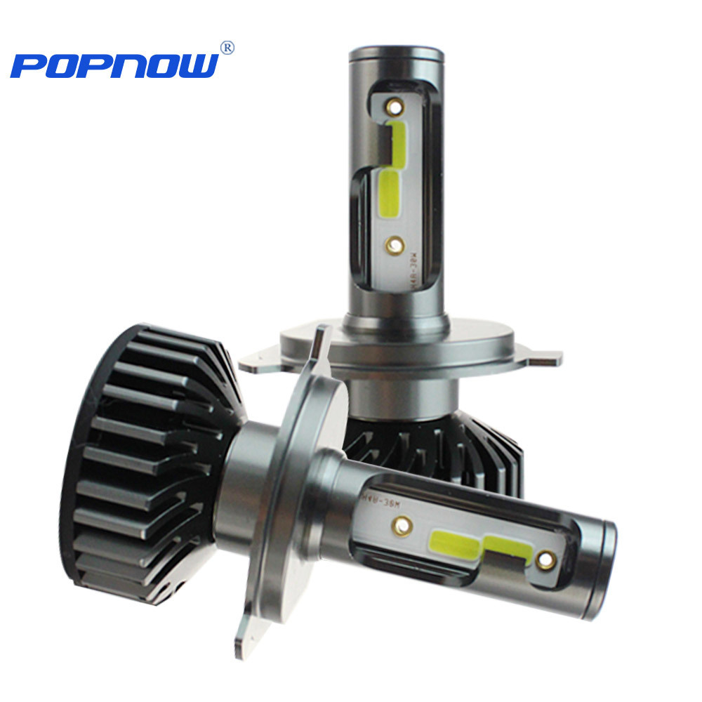 Popnow High Low Beam 9007 9004 H13 H4 P1 Best Stable Use Led light Bulbs Led Car Led Headlight