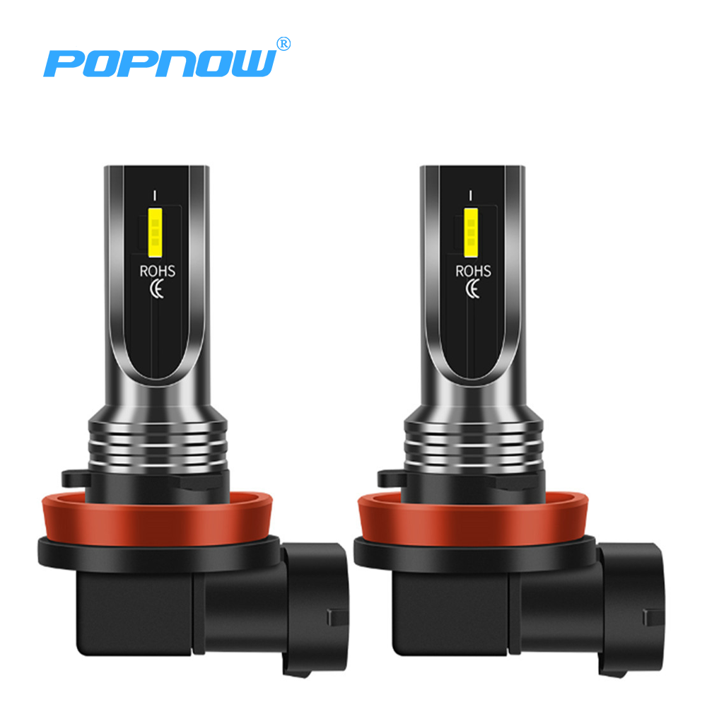 POPNOW LED light car 80W Car Light 6SMD 1860 chip LED fog light h7 h11 9005 9006