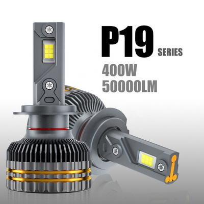 2024 New Arrival 400W Car Light Luces Para Autos H4 H7 H11 LED Headlights 6500k Light Bulb for Car